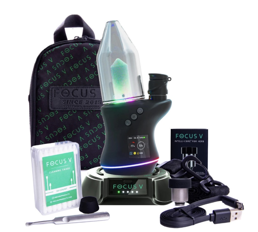 Focus V Carta 2 Full Kit: E-Rig, Case, Wireless Charger, and Dry Herb Tank 1 Focus V Carta 2 Full Kit: E-Rig, Case, Wireless Charger, and Dry Herb Tank
