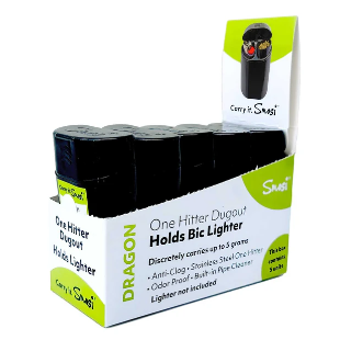 SMOSI DRAGON ONE HITTER DUGOUT | 3.25" | 5PC DISPLAY 3 SMOSI DRAGON ONE HITTER DUGOUT | 3.25" | 5PC DISPLAY - Image 3