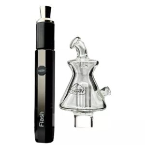 Metallic Black Cloud V Flash Premium Vaporizer
