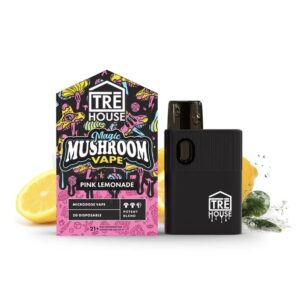 TRĒ House Magic Mushroom Disposable Vape Pen - Pink Lemonade