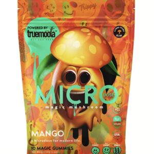 Mango Truemoola Micro Magic Mushroom Gummies 10ct