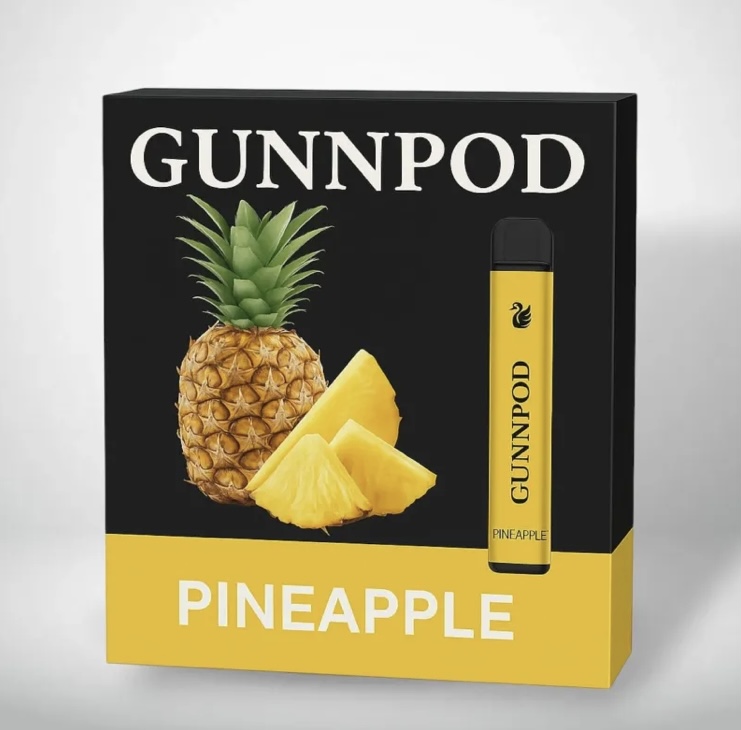 Gunnpod 2000 - pineapple - 10 pack 1 Gunnpod 2000 - pineapple - 10 pack