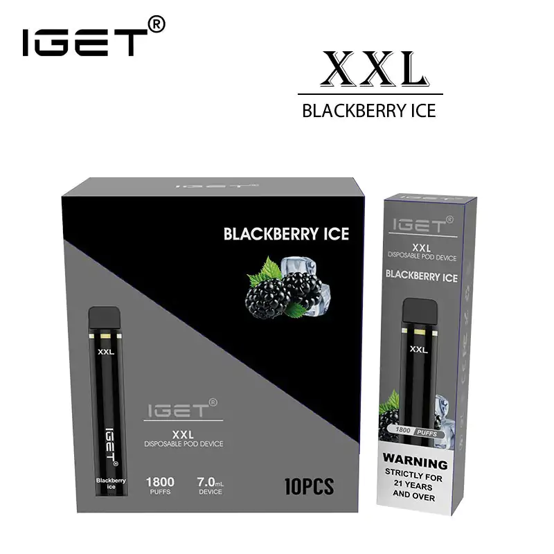 iGET® XXL – Blackberry ice (10PCs) 1 iGET® XXL – Blackberry ice (10PCs)