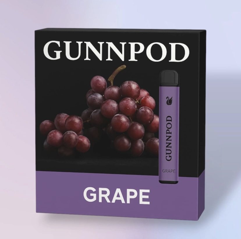 Gunnpod 2000 - Grape - 10 pack 1 Gunnpod 2000 - Grape - 10 pack