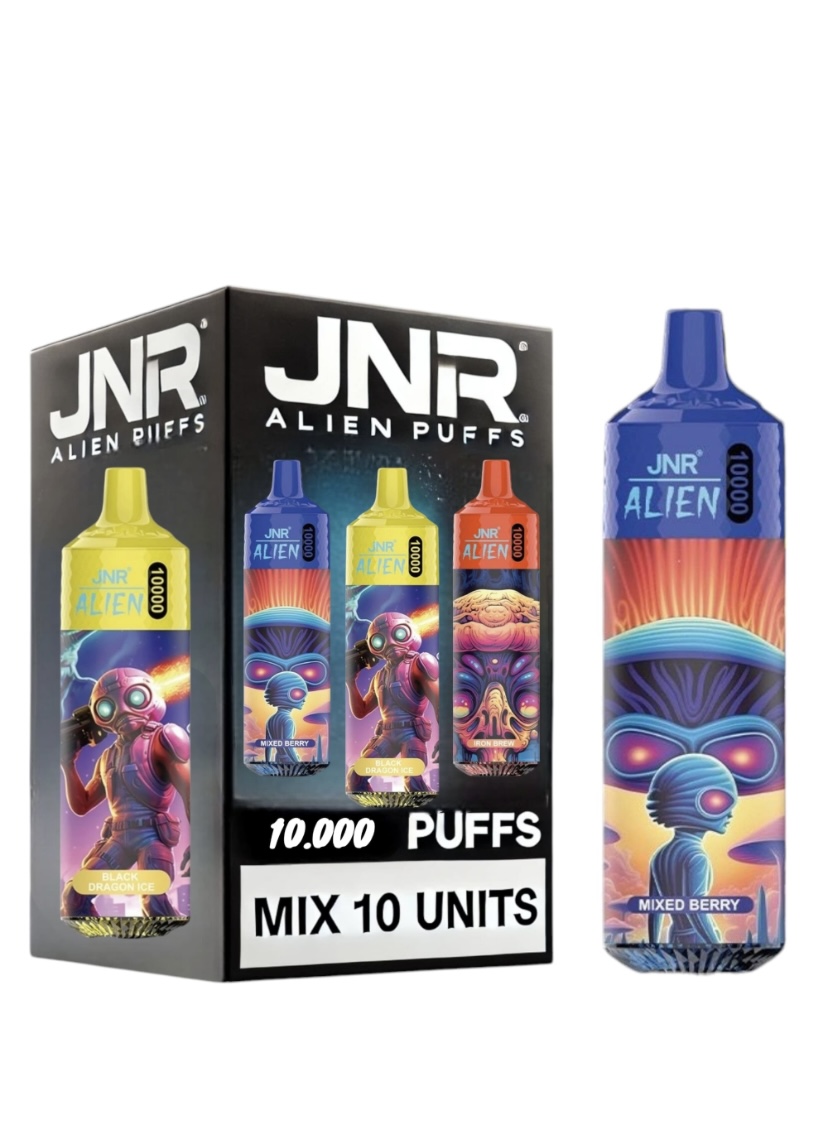 Jnr Alien 10000 puffs - 10 pack vape wholesale 1 Jnr Alien 10000 puffs - 10 pack vape wholesale