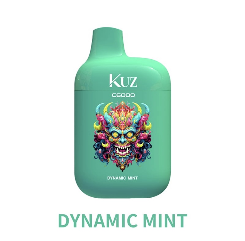 KUZ C6000 PUFFS – DYNAMIC MINT 1 KUZ C6000 PUFFS – DYNAMIC MINT