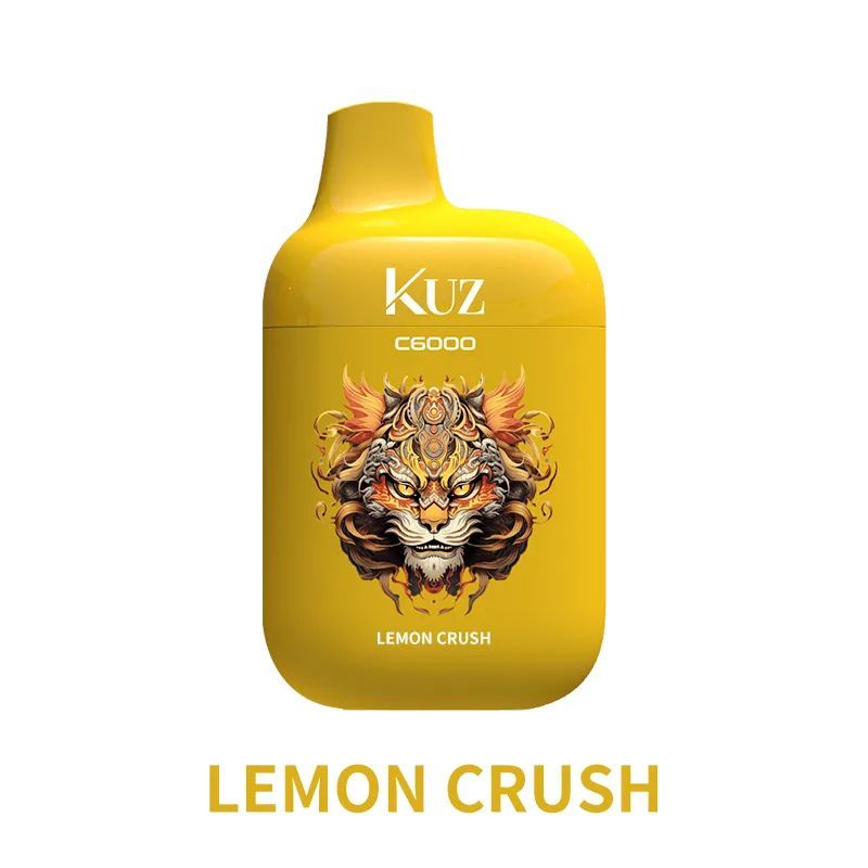 KUZ C6000 PUFFS – LEMON CRUSH 1 KUZ C6000 PUFFS – LEMON CRUSH