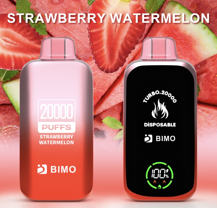 BIMO Turbo 20000 Puffs – Strawberry Watermelon 1 BIMO Turbo 20000 Puffs – Strawberry Watermelon