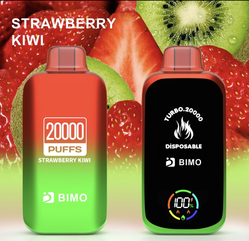 BIMO Turbo 20000 Puffs – Strawberry Kiwi 1 BIMO Turbo 20000 Puffs – Strawberry Kiwi
