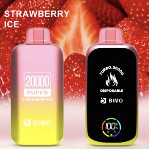 BIMO Turbo 20000 Puffs – Strawberry Ice