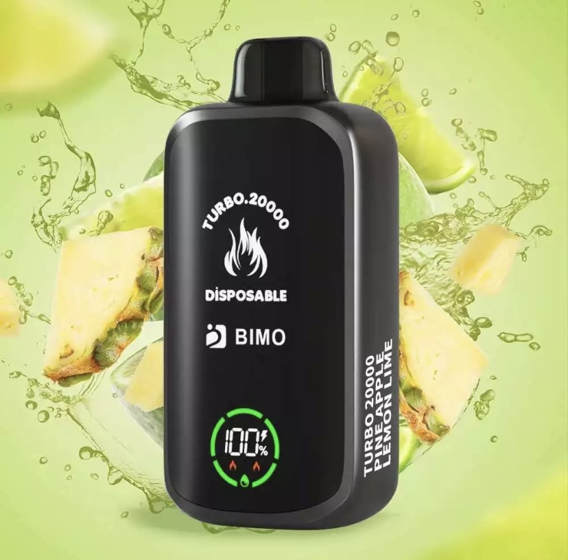 BIMO Turbo 20000 Puffs – Pineapple Lemon Lime 1 BIMO Turbo 20000 Puffs – Pineapple Lemon Lime