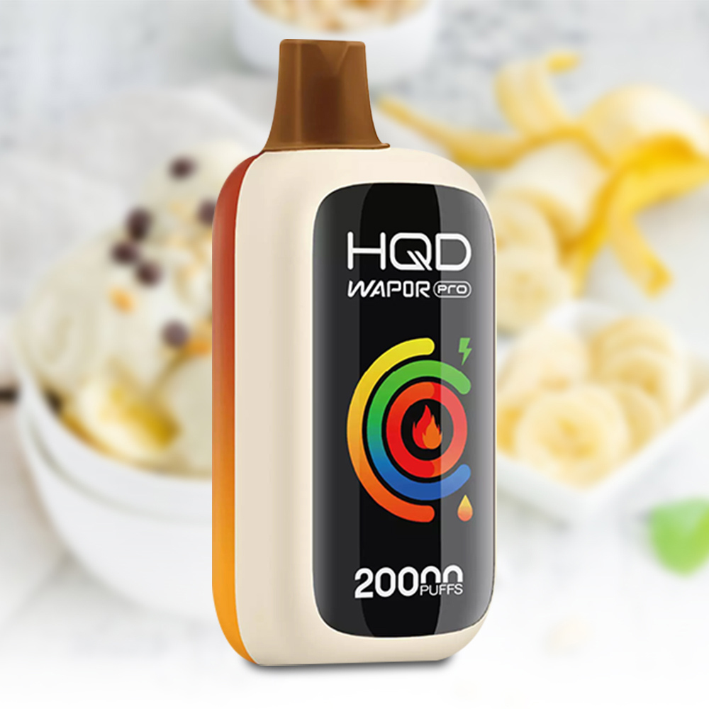 HQD Cuvie Slick 20000 Puffs Banana Ice 1 HQD Cuvie Slick 20000 Puffs Banana Ice