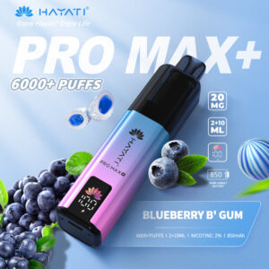 Hayati Pro Max Plus Blueberry Bubblegum