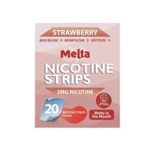 Melta Nicotine Strips - Strawberry