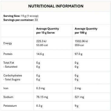 Original Hydrolysed Collagen Powder |Peptipro| 500mg 4 Original Hydrolysed Collagen Powder |Peptipro| 500mg - Image 4