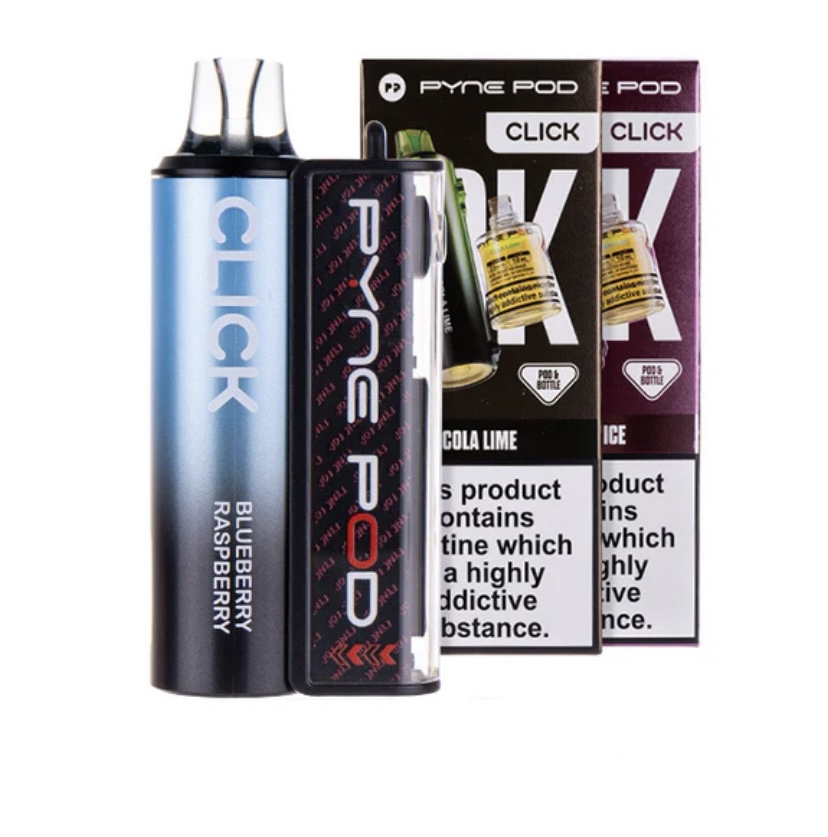 Pyne Pod Click 50k Prefilled Pod Kit Bundle 1 Pyne Pod Click 50k Prefilled Pod Kit Bundle