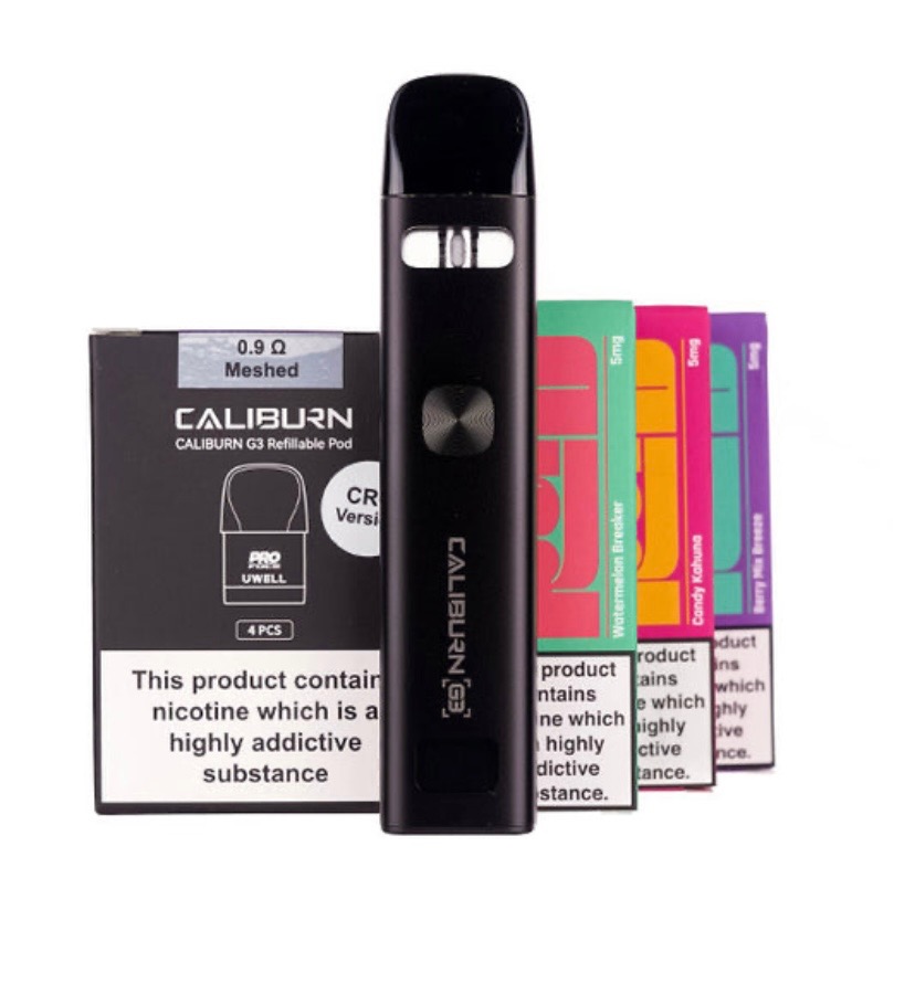 Uwell Caliburn G3 Pod Kit Bundle 4 Uwell Caliburn G3 Pod Kit Bundle - Image 4