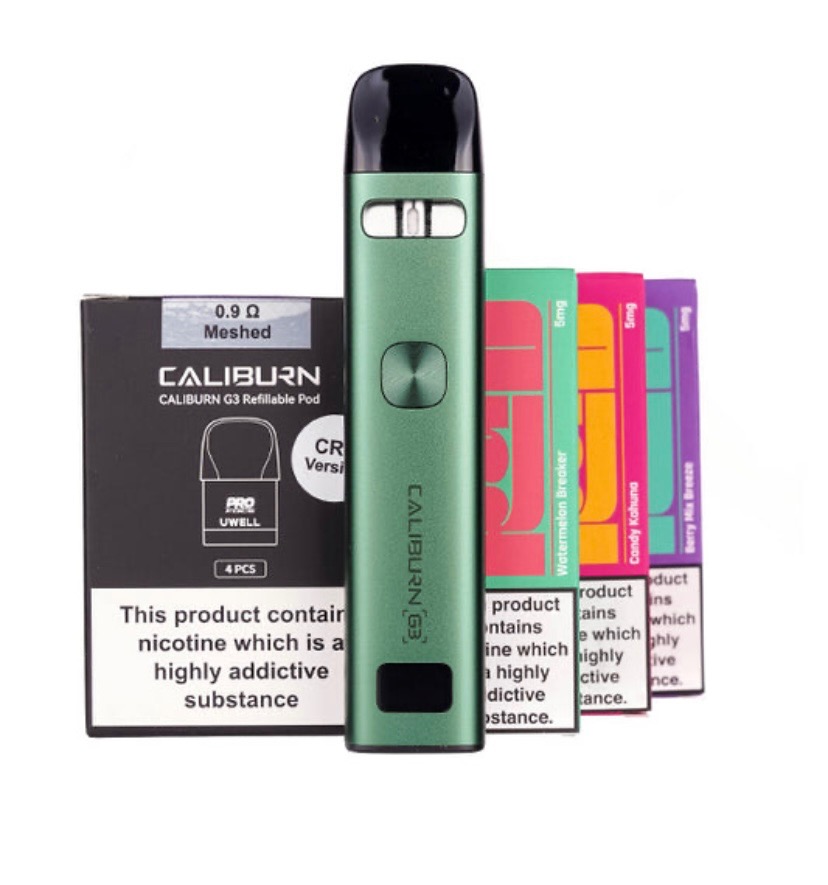 Uwell Caliburn G3 Pod Kit Bundle 2 Uwell Caliburn G3 Pod Kit Bundle - Image 2