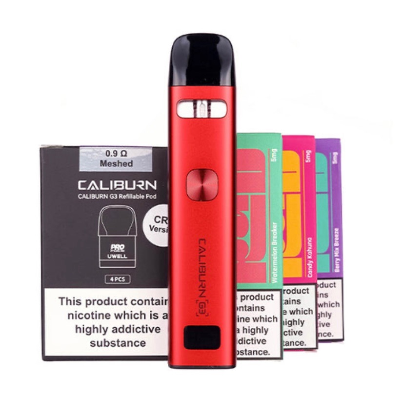 Uwell Caliburn G3 Pod Kit Bundle 1 Uwell Caliburn G3 Pod Kit Bundle