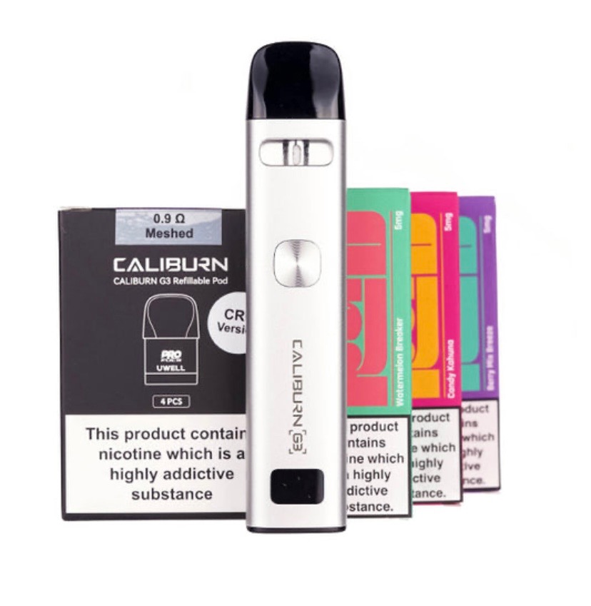 Uwell Caliburn G3 Pod Kit Bundle 5 Uwell Caliburn G3 Pod Kit Bundle - Image 5