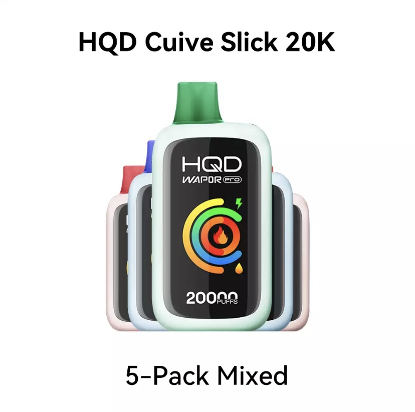 HQD Cuive Slick 20000 Hot 5 Pack 1 HQD Cuive Slick 20000 Hot 5 Pack