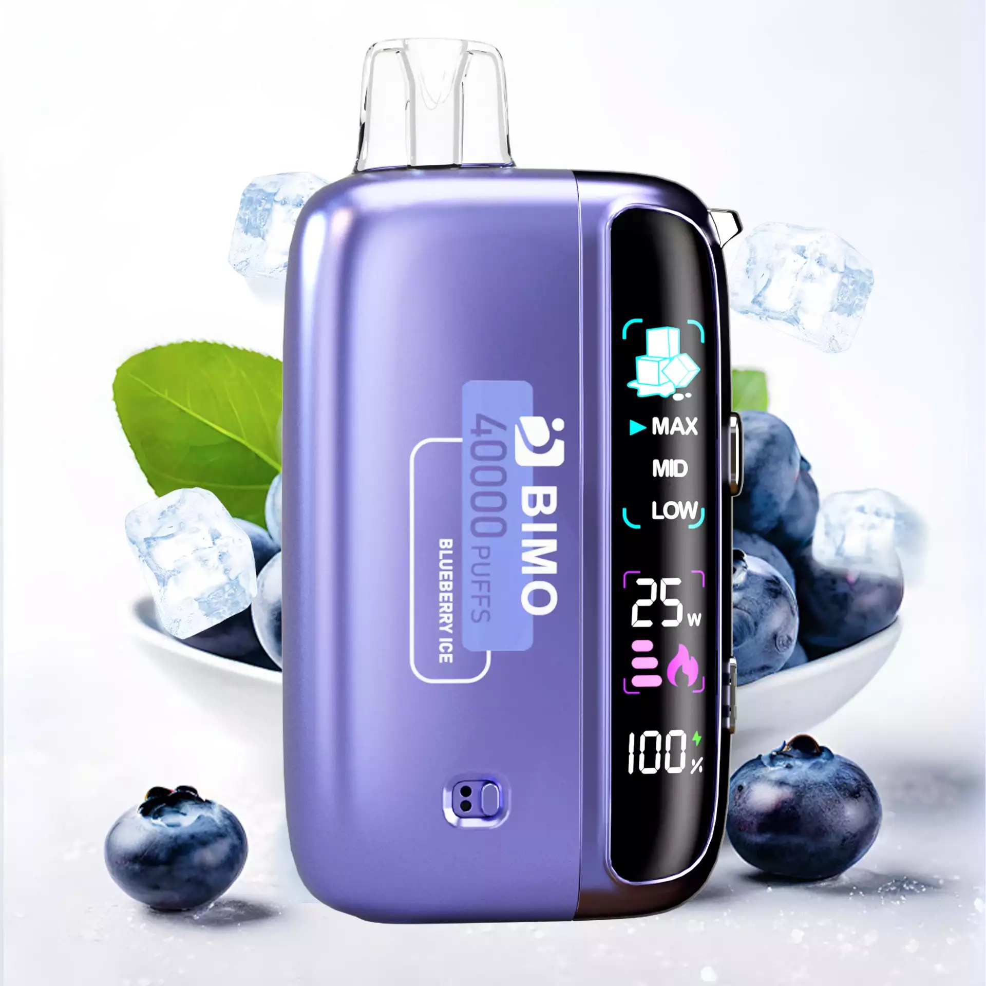 BIMO Felxy 40000 Kit – Blueberry Ice 2 BIMO Felxy 40000 Kit – Blueberry Ice - Image 2