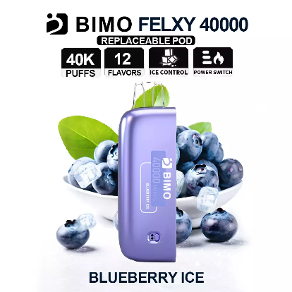BIMO Felxy 40000 Kit – Blueberry Ice 3 BIMO Felxy 40000 Kit – Blueberry Ice - Image 3