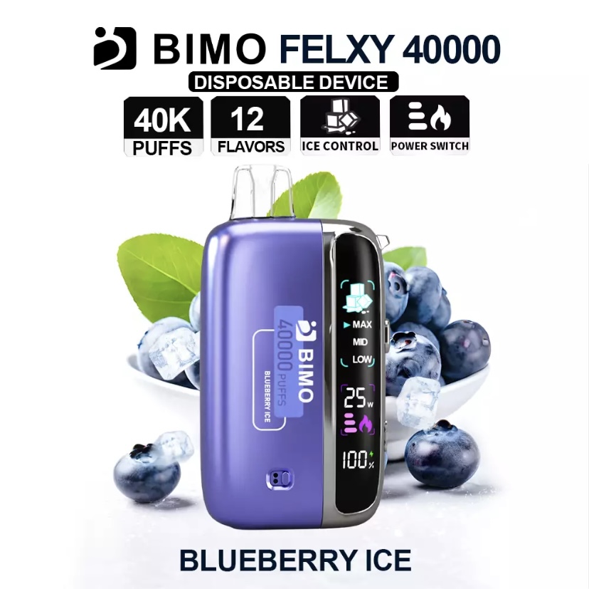 BIMO Felxy 40000 Kit – Blueberry Ice 1 BIMO Felxy 40000 Kit – Blueberry Ice