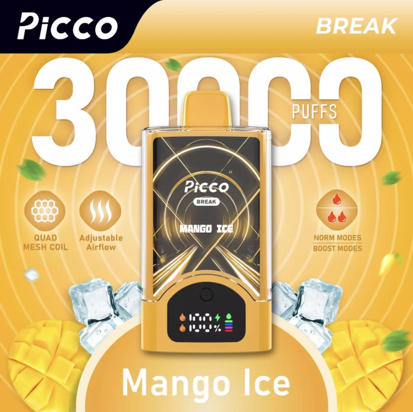 Picco Break 30000 Puffs – Mango Ice 1 Picco Break 30000 Puffs – Mango Ice