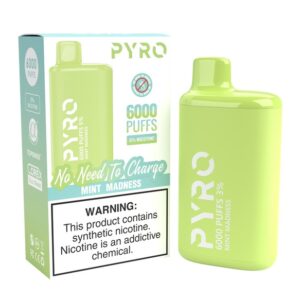 PYRO 6000 PUFF Mint Madness