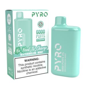 PYRO 6000 PUFF Watermelon  Mint