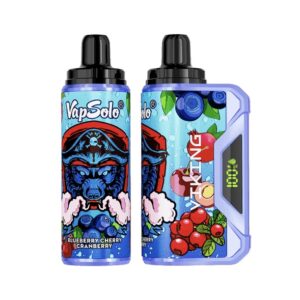VapSolo VIKING 12000 Puffs Blueberry Cherry Cranberry