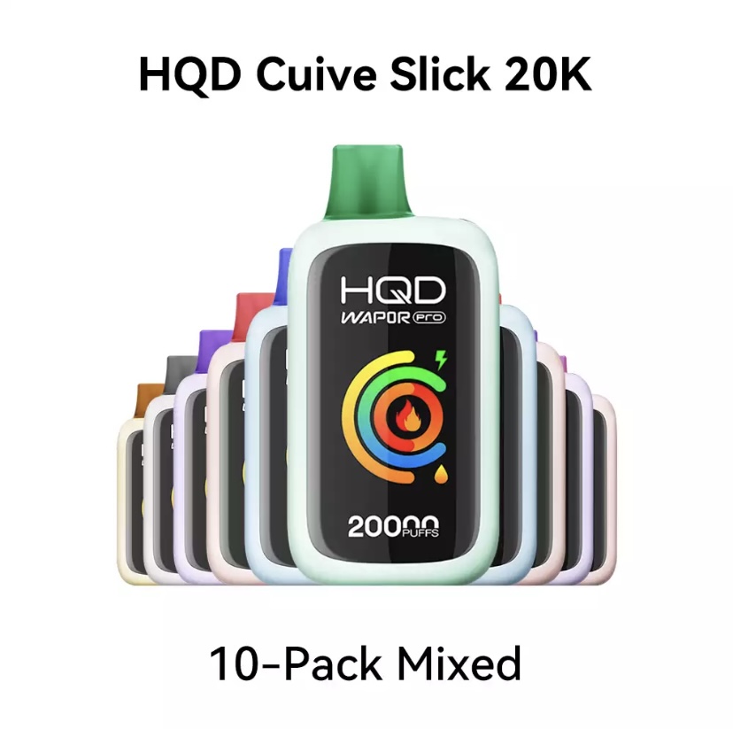 HQD Cuive Slick 20000 Hot 10 Pack 1 HQD Cuive Slick 20000 Hot 10 Pack