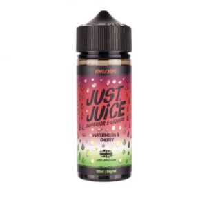 Watermelon & Cherry 100ml Shortfill E-Liquid by Just Juice