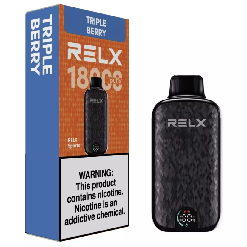 RELX Sparta 18000 Puffs – Triple Berry 1 RELX Sparta 18000 Puffs – Triple Berry