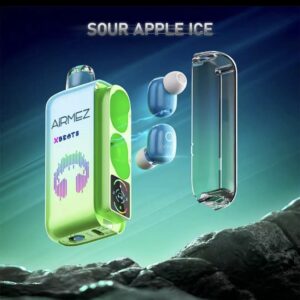 Airmez Xbeats 40000 Puffs – Sour Apple Ice