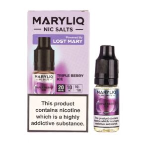 Triple Berry Ice Nic Salt E-Liquid by Lost Mary Maryliq