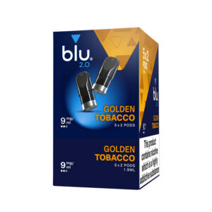 Blu 2.0 Golden Tobacco E Liquid Pods - 5 Boxes