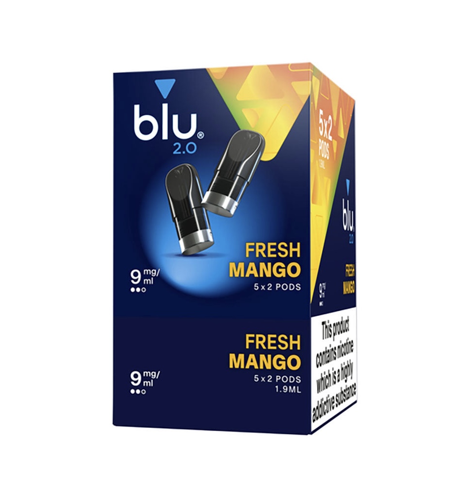 Blu 2.0 Fresh Mango E Liquid Pods - 5 Boxes 1 Blu 2.0 Fresh Mango E Liquid Pods - 5 Boxes