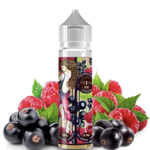 E-Liquid Framboise Cassis – Shortfill Format – 1900 Edition by Curieux | 50ml | 60/40 (raspberry currant)