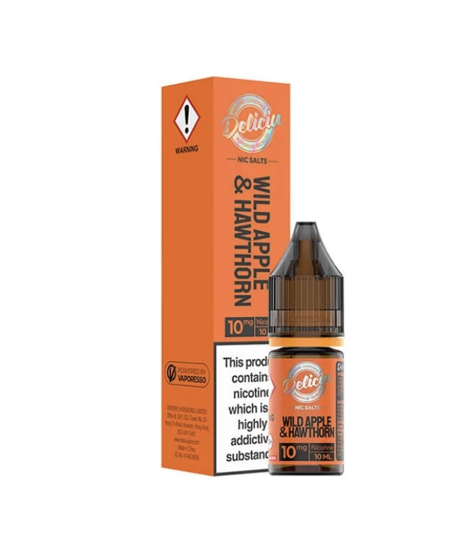 Deliciu Wild Apple & Hawthorn 10ml Nic Salt E-Liquid By Vaporesso 1 Deliciu Wild Apple & Hawthorn 10ml Nic Salt E-Liquid By Vaporesso