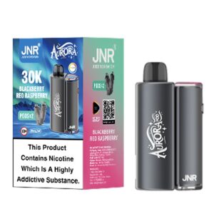 JNR AURORA 30000 PUFFS PREFILLED POD VAPE KIT - Blackberry Red Raspberry