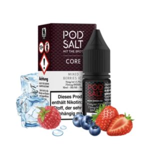 Pod Salt Core – Mixed Berries Ice – 10 ml nicotine salt liquid