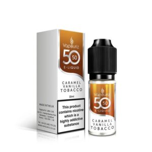 Vapouriz 50/50 Caramel Vanilla Tobacco 10ml