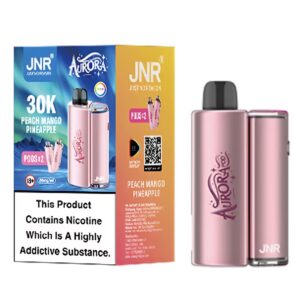 JNR Aurora 30000 Puffs Peach Mango Pineapple Prefilled Vape Kit
