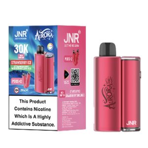 JNR Aurora 30000 Puffs Strawberry Ice / Strawberry Watermelon Ice Prefilled Vape Kit