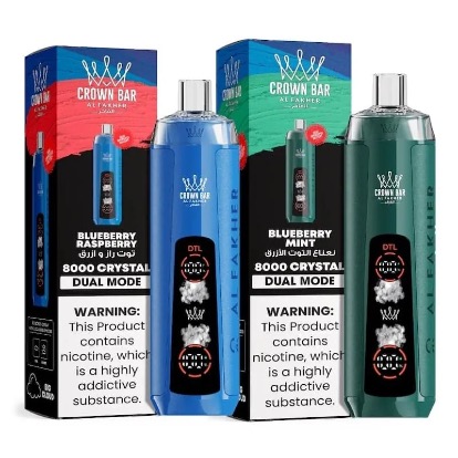 Al Fakher Crystal 8000 Puffs Disposable Vape | Dual Mode 1 Al Fakher Crystal 8000 Puffs Disposable Vape | Dual Mode