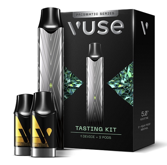 Vuse Alto Prismatic Series Tasting Kit - Aqua Frost Menthol 1 Vuse Alto Prismatic Series Tasting Kit - Aqua Frost Menthol
