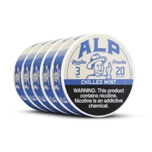Alp Nicotine Pouches Chilled Mint - 5 Pack