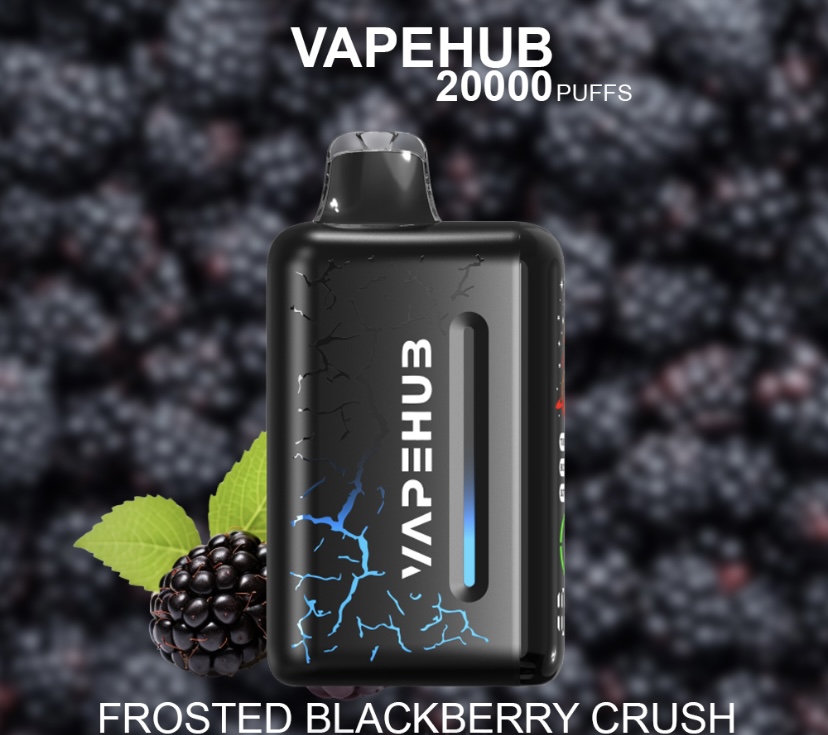 FROSTED BLACKBERRY CRUSH – VAPEHUB ULTRA 20000 1 FROSTED BLACKBERRY CRUSH – VAPEHUB ULTRA 20000